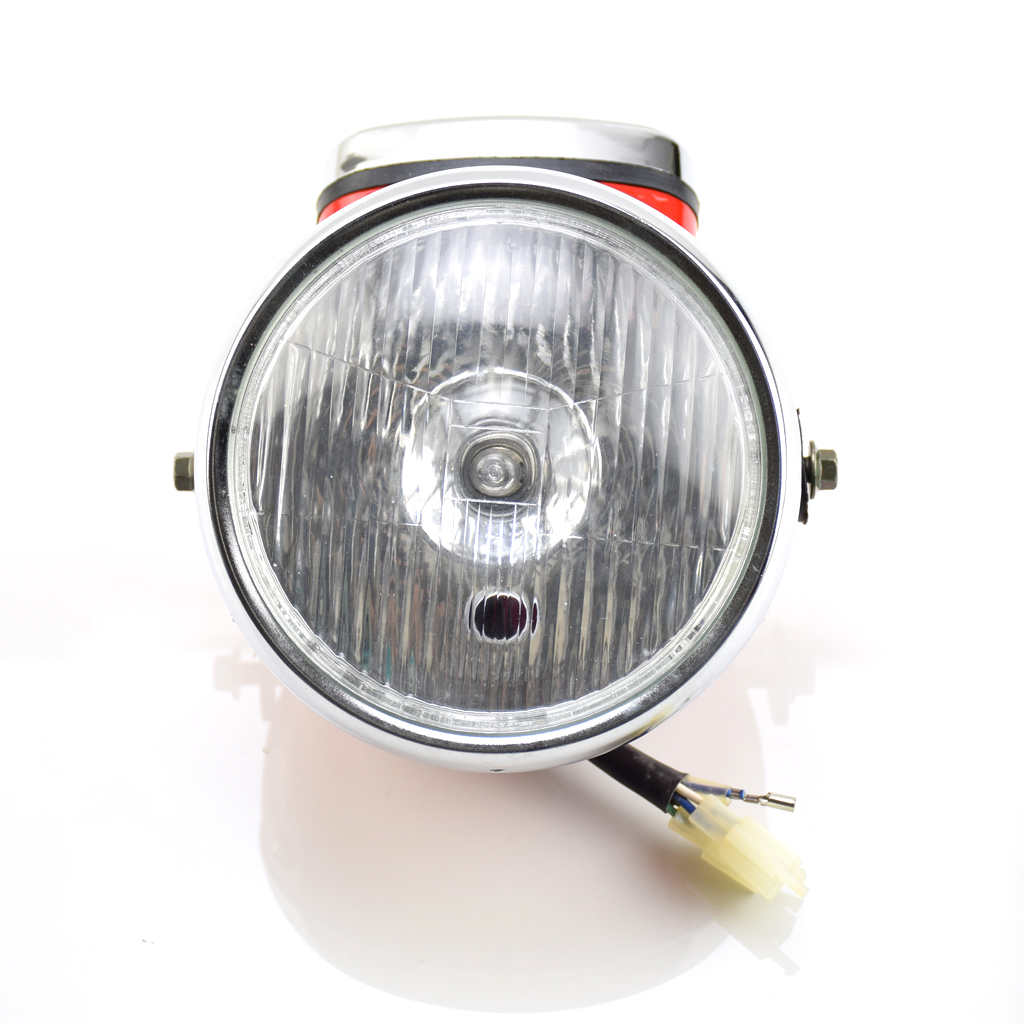 ヘッドライトヘッドライトキリンオートバイ DAX メーターアルミ