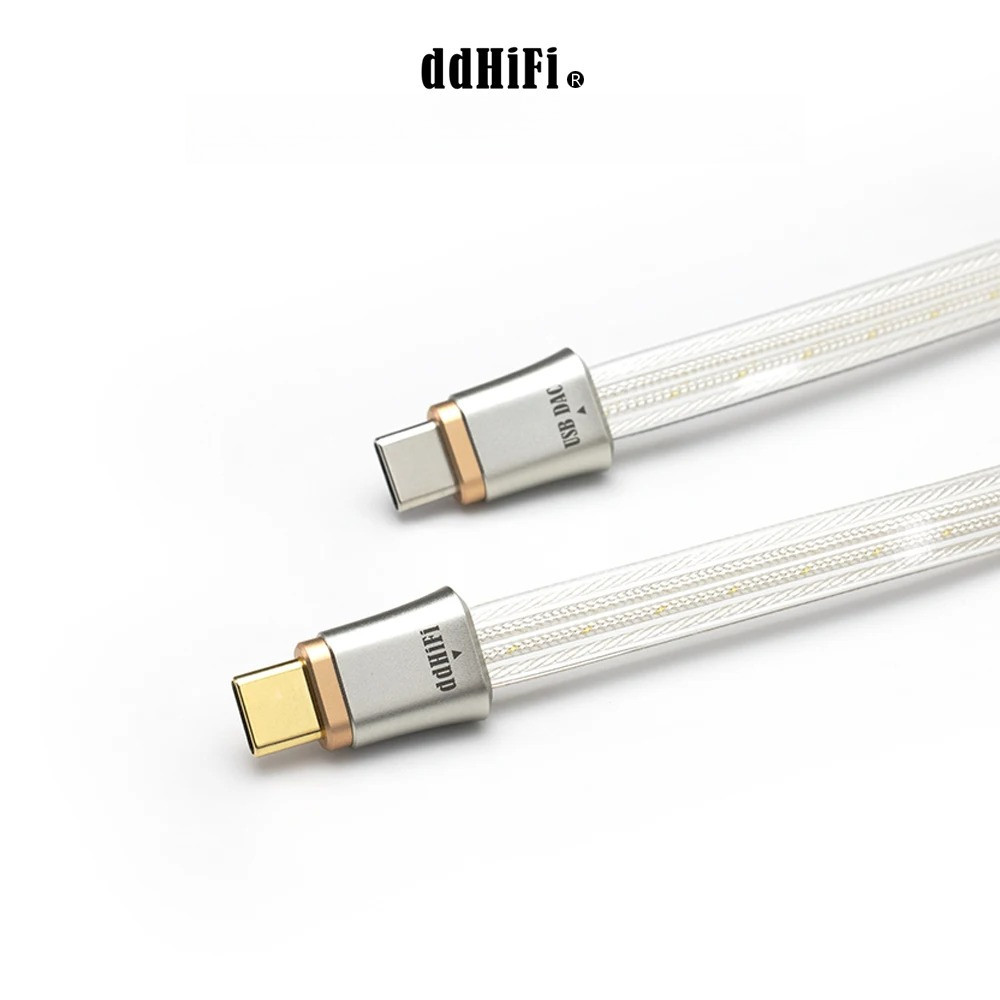 DD DdHiFi TC19CC (Comet) フラッグシップ純銀 USB-C to USB-C OTG