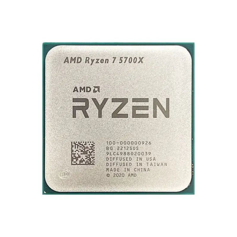 AMD R7 5700X Ryzen 7 5700X 3.4 GHz Eight-Core 16-Thread CPU 7NM L3