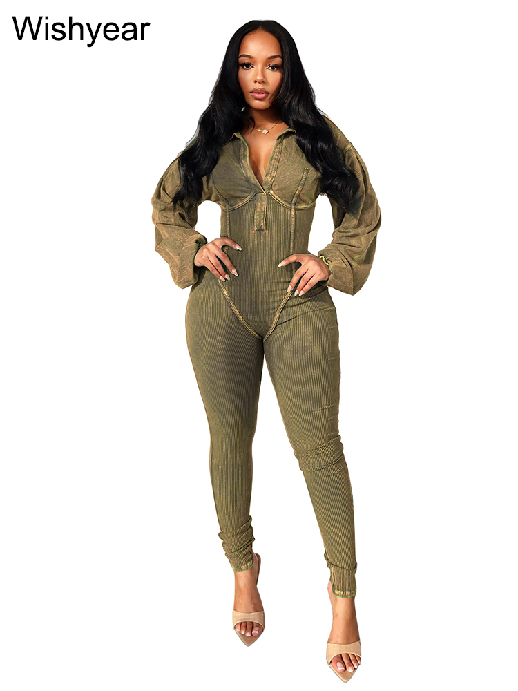 女性のためのエレガントなピンクのジャンプスーツ,タイトフィット,長袖