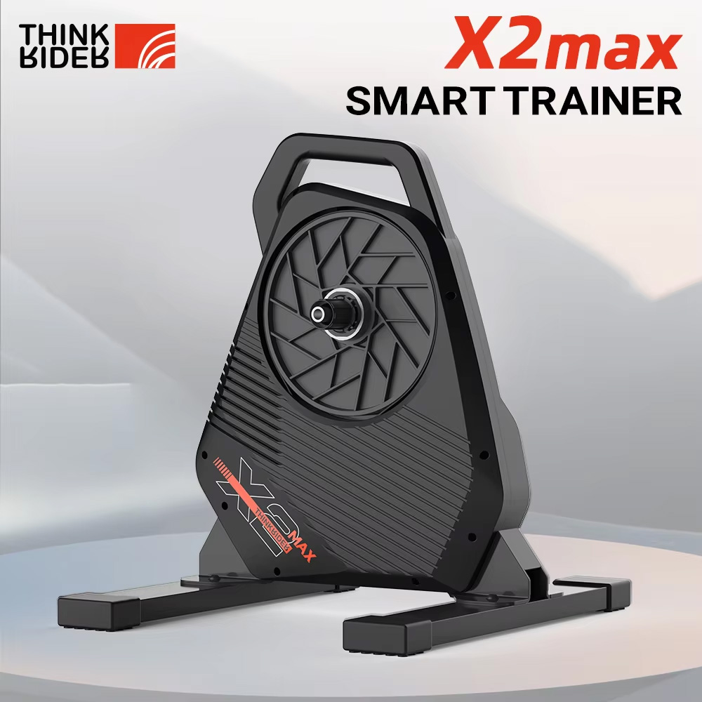 Thinkrider-X2Maxスマートバイクトレーナー、mtbロードバイク、内蔵