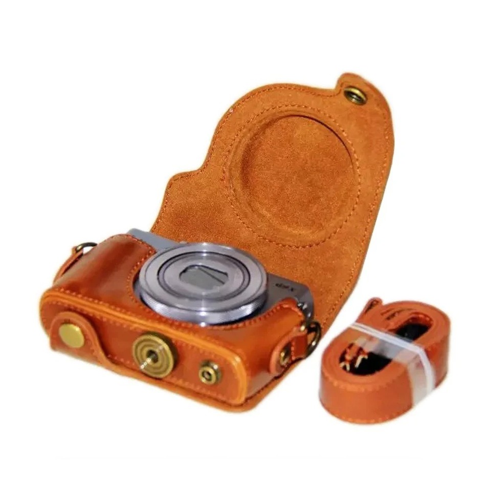 PU Leather Case for Canon Powershot G9X Mark II G9X2 G9XII S90 S95