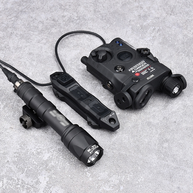 Tactical PEQ 15 Red Green Laser IR fill light sureir M600C