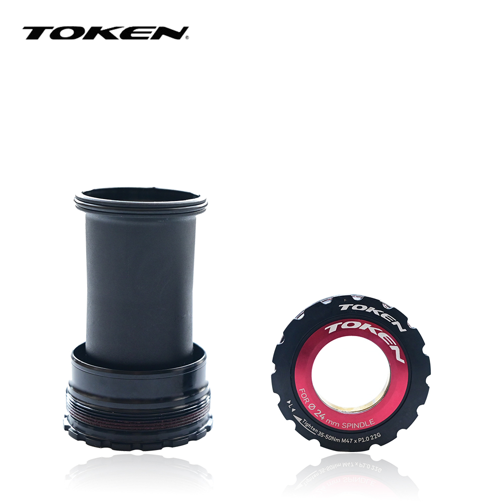 TOKEN Bicycle BB BB47 Ceramic Bearing Bottom Bracket T47 86mm 92MM