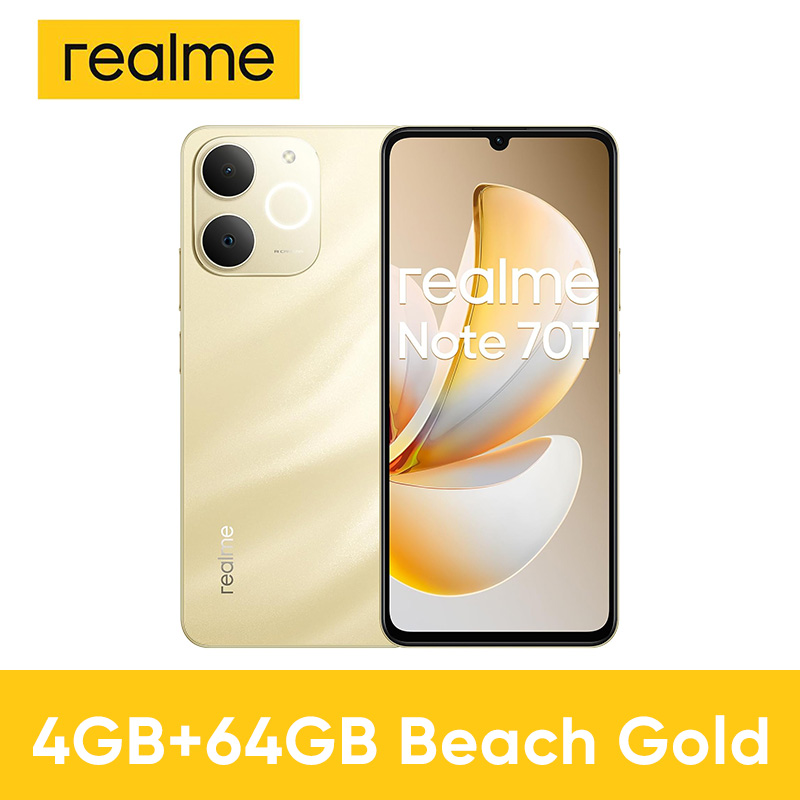 Realme Note 70t 4g Android Smartphone Global Version 6000Mah