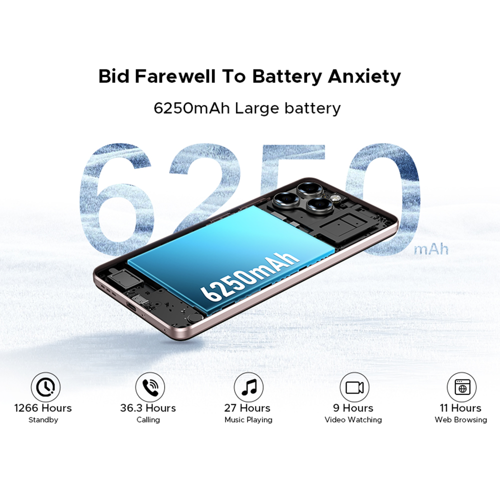 Global Version DOOGEE Note58 Pro Smartphone 6.75