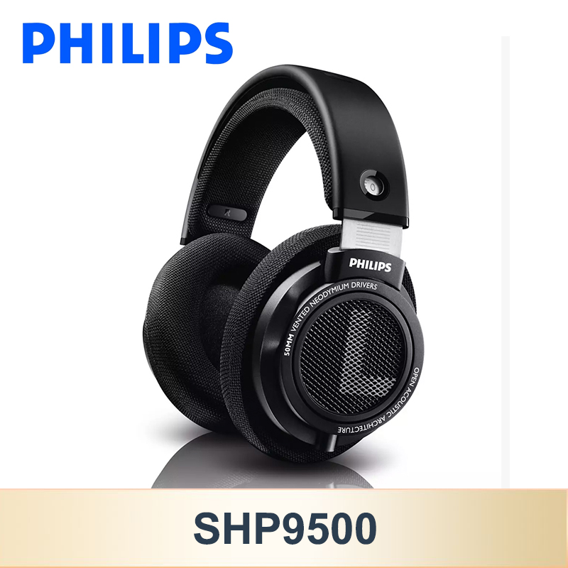 Philips SHP9500 Wired Headphones HiFi Stereo Music Earphone 3.5mm