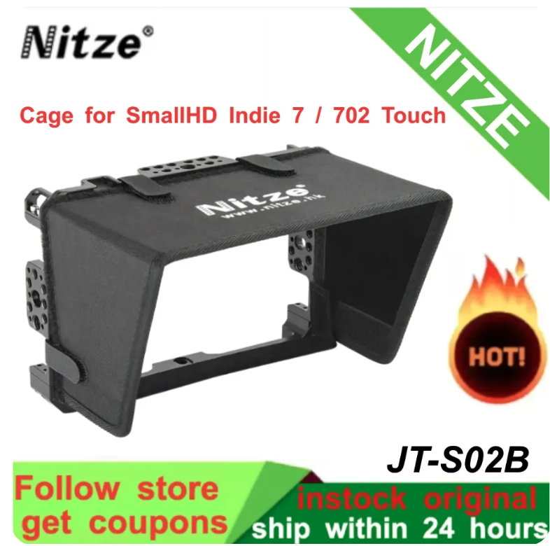 Nitze モニター ケージ SmallHD Indie 7 / 702 Touch 7 インチ