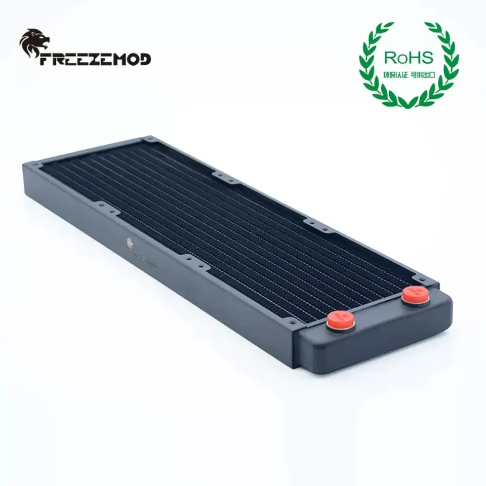 Frezemod-銅製ラジエーター120/240/360mm,水冷mod 2.7/2.9cm