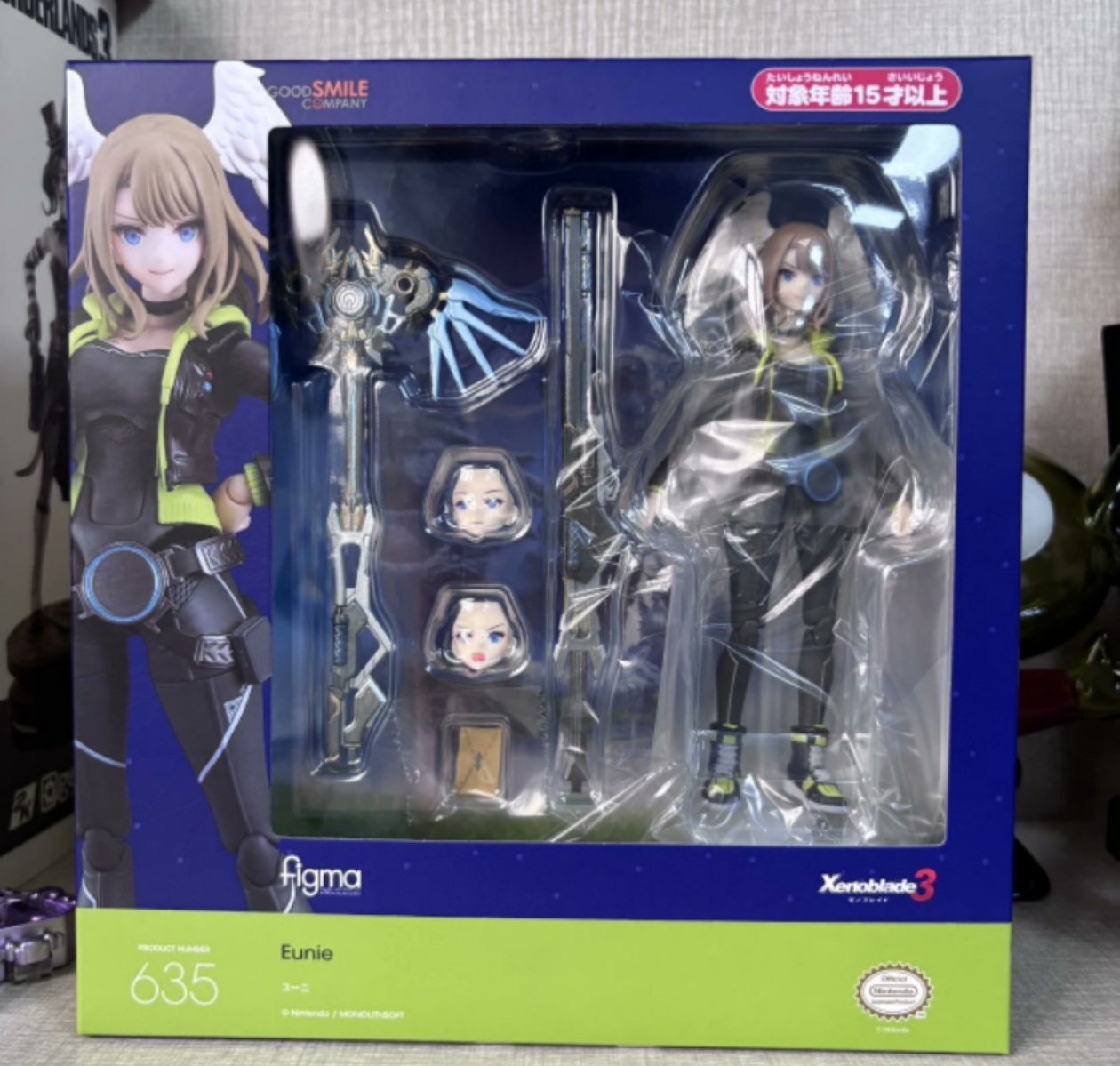 Original box Maxfactory Figma 635 Xenoblade 3 Eunie Figure