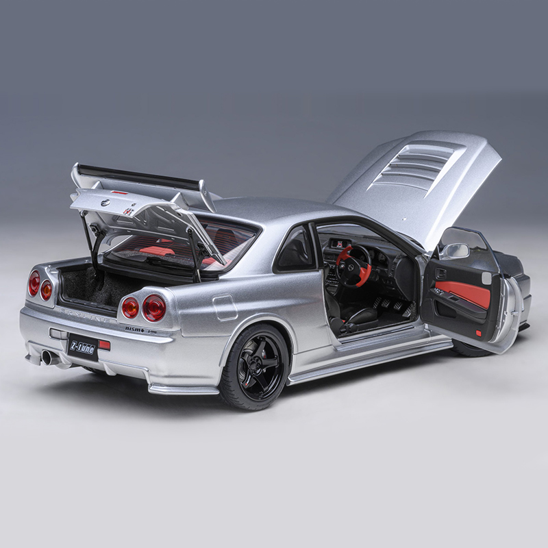 AUTOart 1:18 for Nissan R34 NISMO GT-R Z-TUNE Car model static