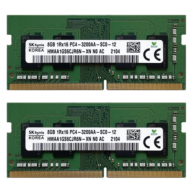 SK hynix DDR4 8GB 16GB 3200MHz RAM 1Rx8 1Rx16 PC4 - 3200AA 1.2V