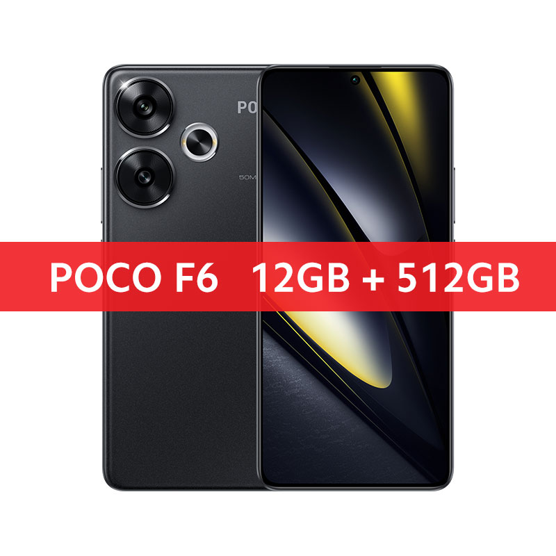 最新の POCO F6 スマートフォン 256GB 512GB Snapdragon ® 8s Gen 3