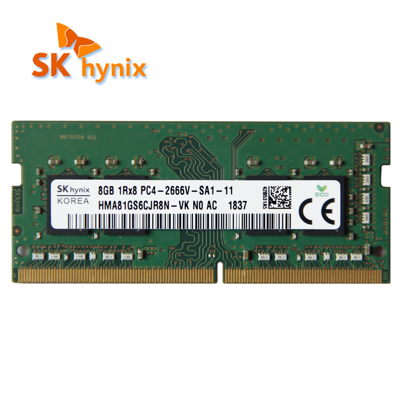 SK hynix DDR4 8GB 16GB 2666MHz RAM 1Rx8 PC4 - 2666V 1.2V Laptop