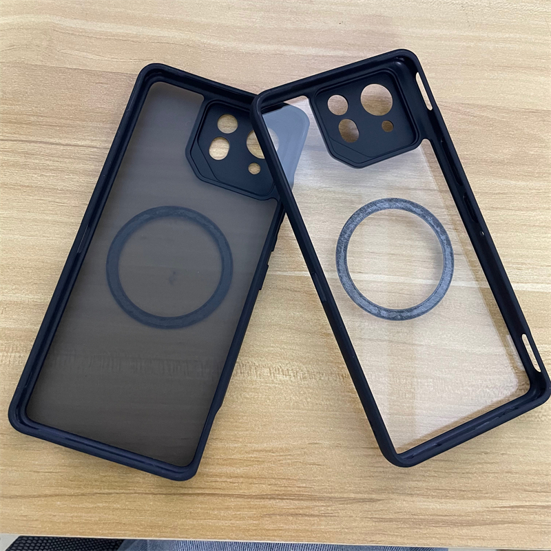 Magnetic Case For ASUS ROG Phone 8 Case MagSafe Clear Phone Back