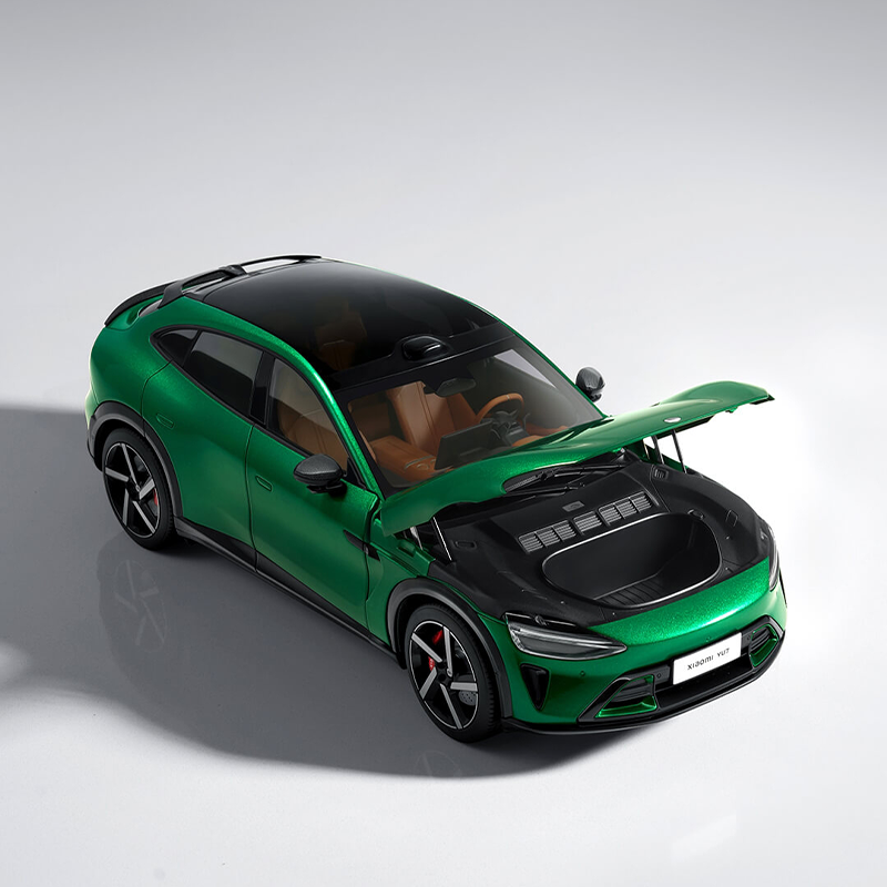 New In Stock Original Factory 1:18 Xiaomi Yu7 Alloy Miniature