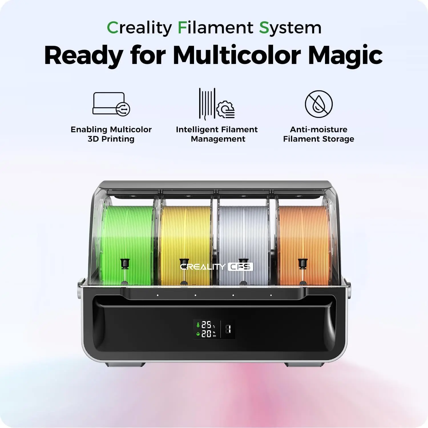 Creality CFS フィラメント システム K2 Plus / Hi Combo シリーズ 3D