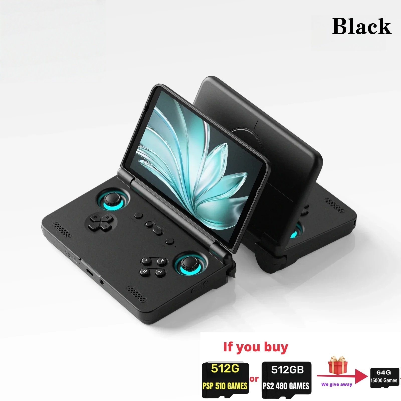 Retroid Pocket Flip2 レトロ携帯ゲーム機 ビデオプレーヤー 5.5インチ