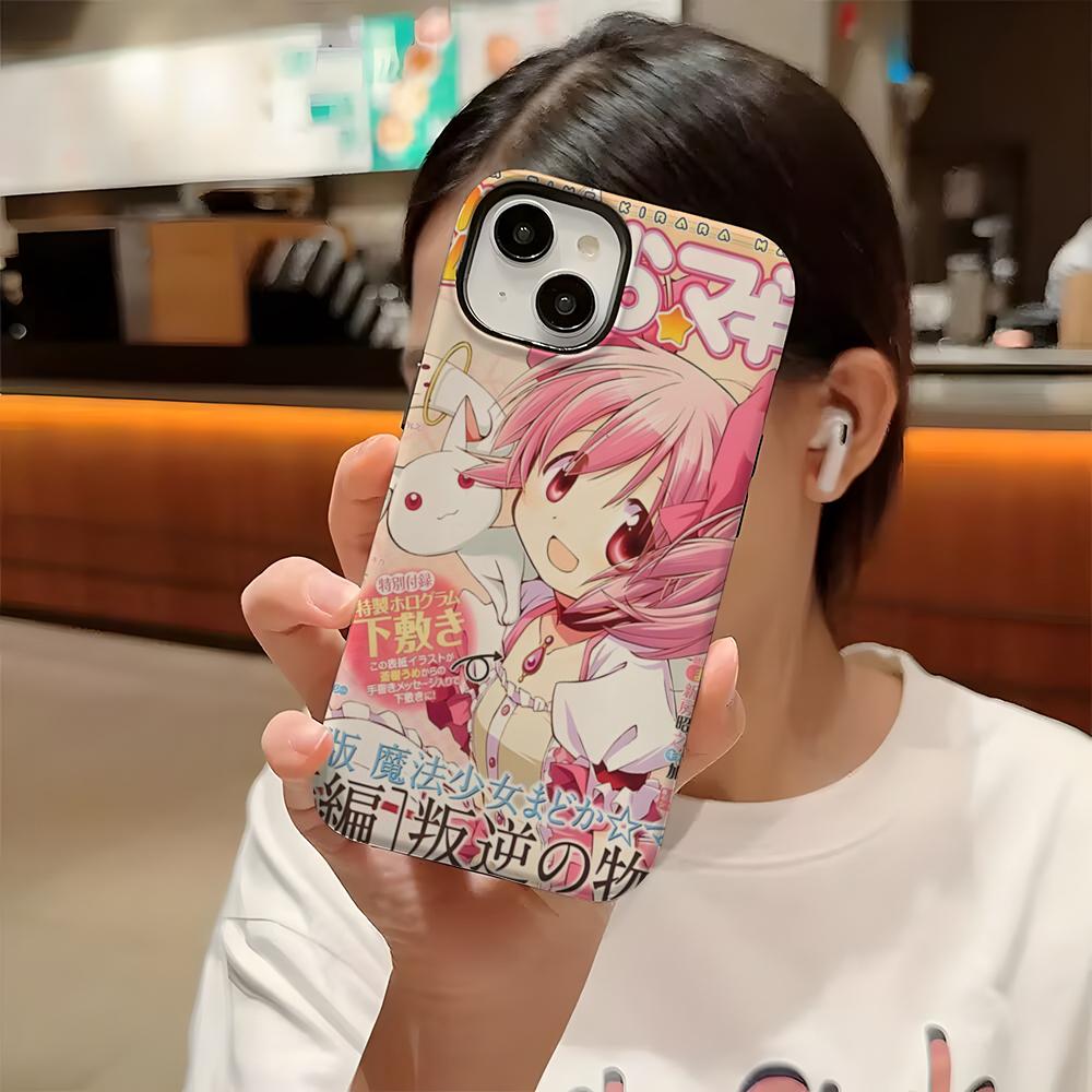 マギ 魔法少女まどか☆マギカ スマホケース ハードPC iPhone 16 Pro