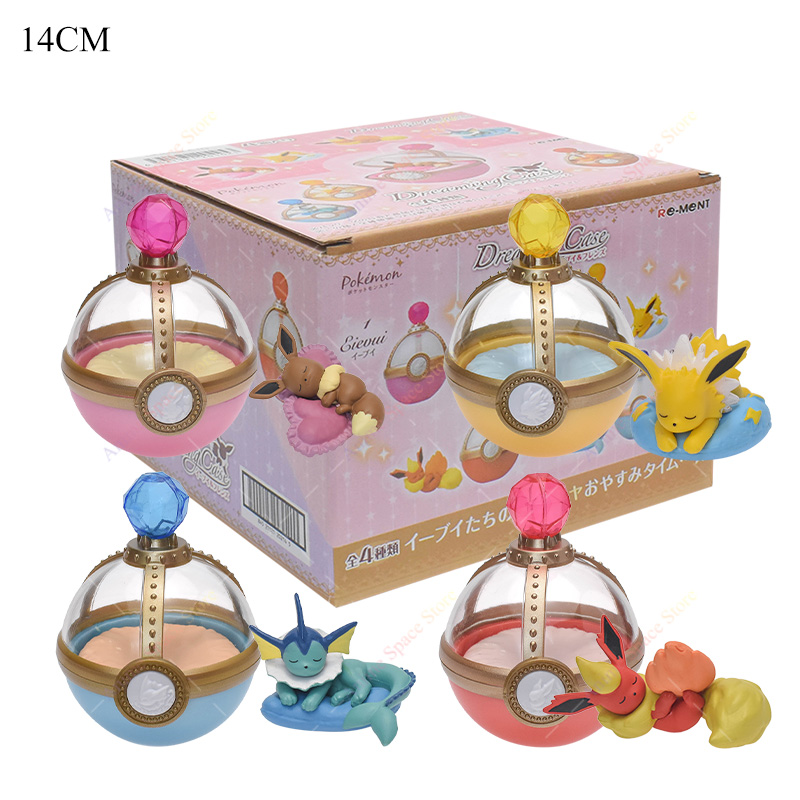Wholesale Pokemon Figure Eevee Sleeping Figurine Toys PVC Action