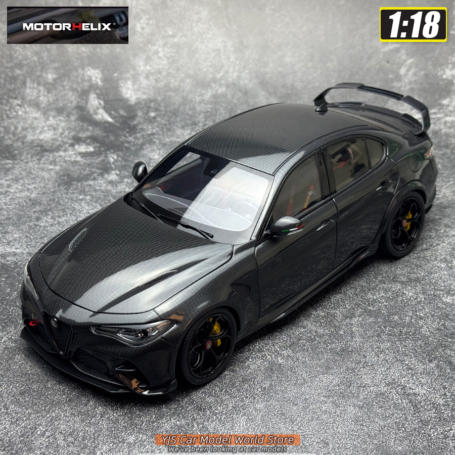 MOTORHELIX 1/18 scale New Alfa Romeo Giulia GTAm Car model Metal