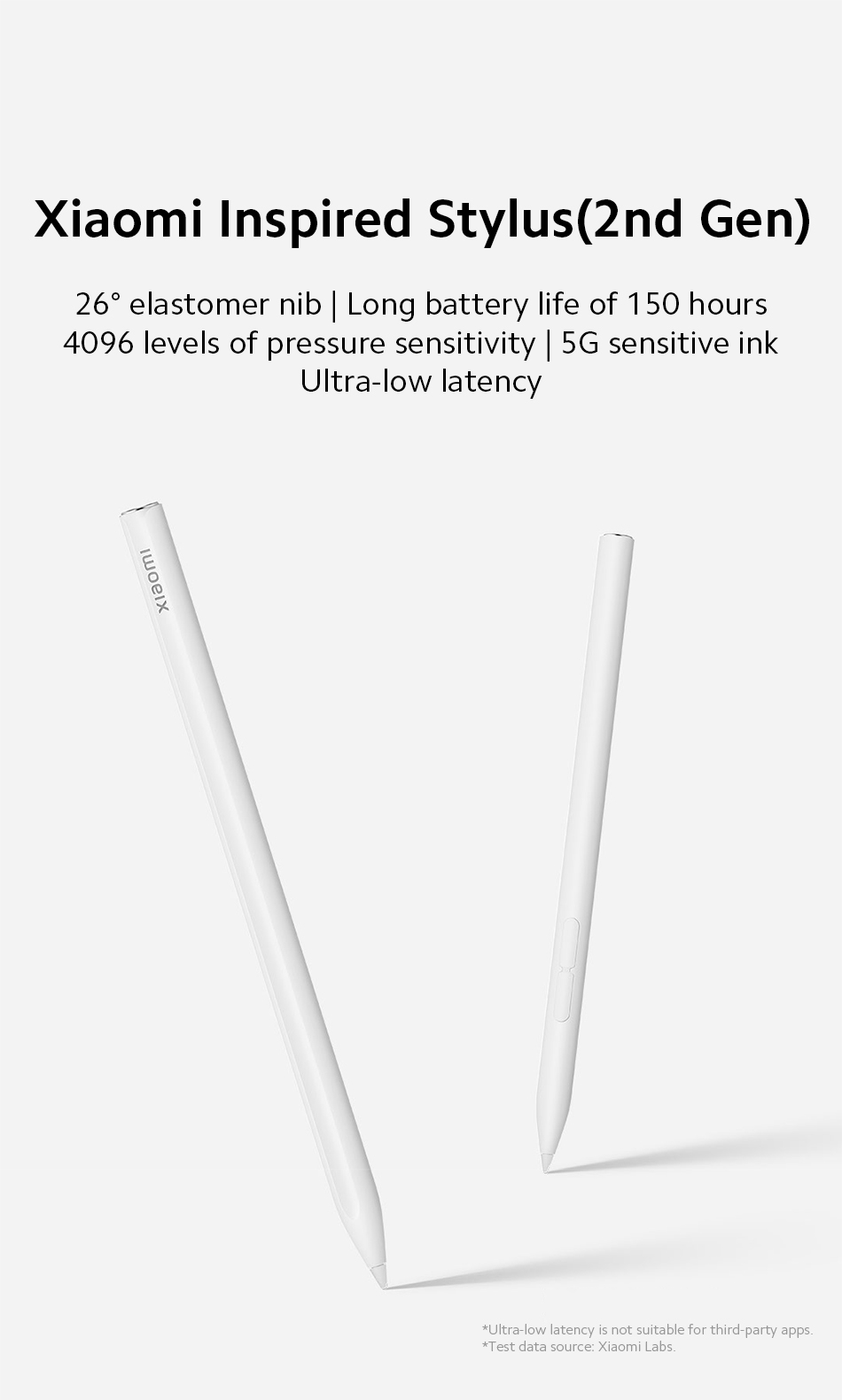 New Xiaomi Stylus Pen 2nd Gen Smart Pen for Xiaomi Pad 5 Pad 6