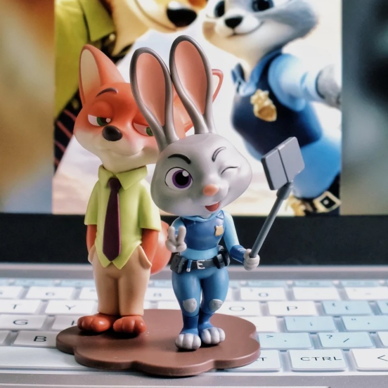 52Toys Disney Zootopia Best Duo Series Blind Box Kawaii Judy Nick