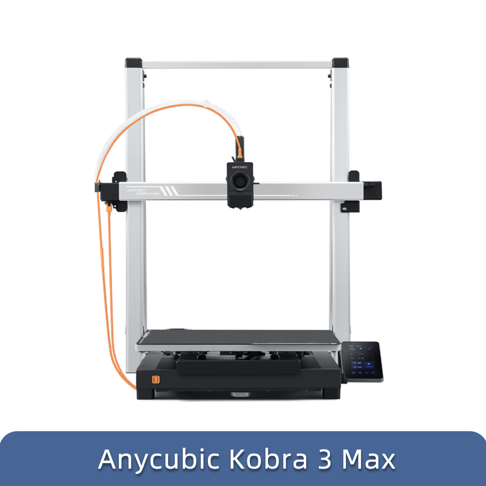 ANYCUBIC Kobra 3 Max マルチカラー3Dプリンター、最大600mm/sの印刷
