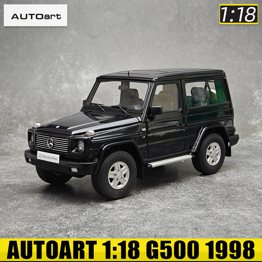 AUTOART Diecast model 1:18 G500 1998 Alloy car model Collection