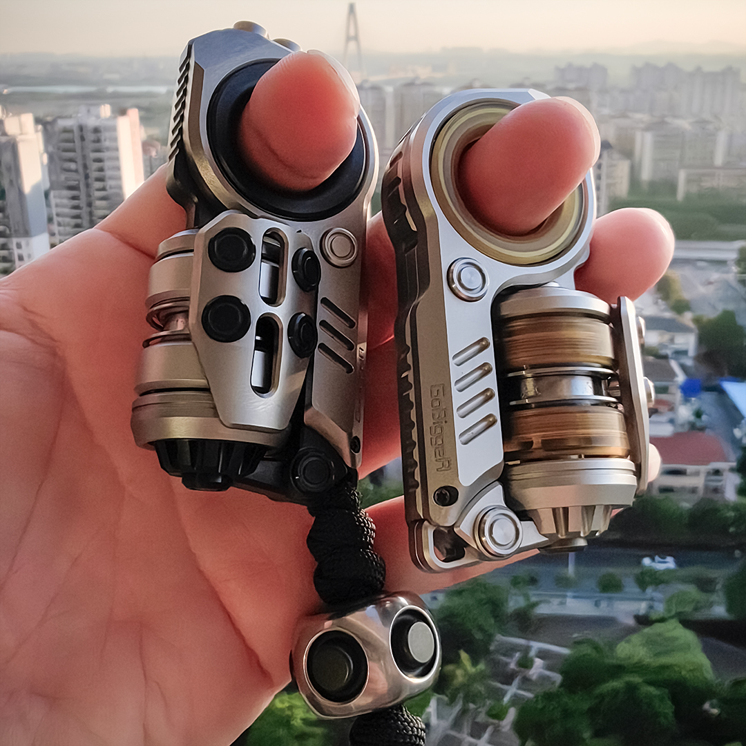 GoBiggeR Sinian lite Aluminum Push Slider Multi-functional fidget