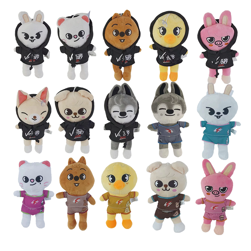 New Cartoon Plush Animal Stray Children's SKZOO Plush Toy Leeknow