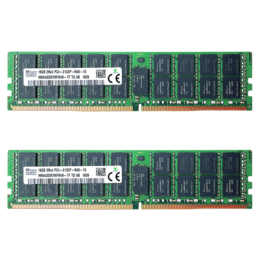 SK ハイニックス DDR4 16GB/32GB 2133MHz RAM 2Rx4 PC4-2133P 1.2V