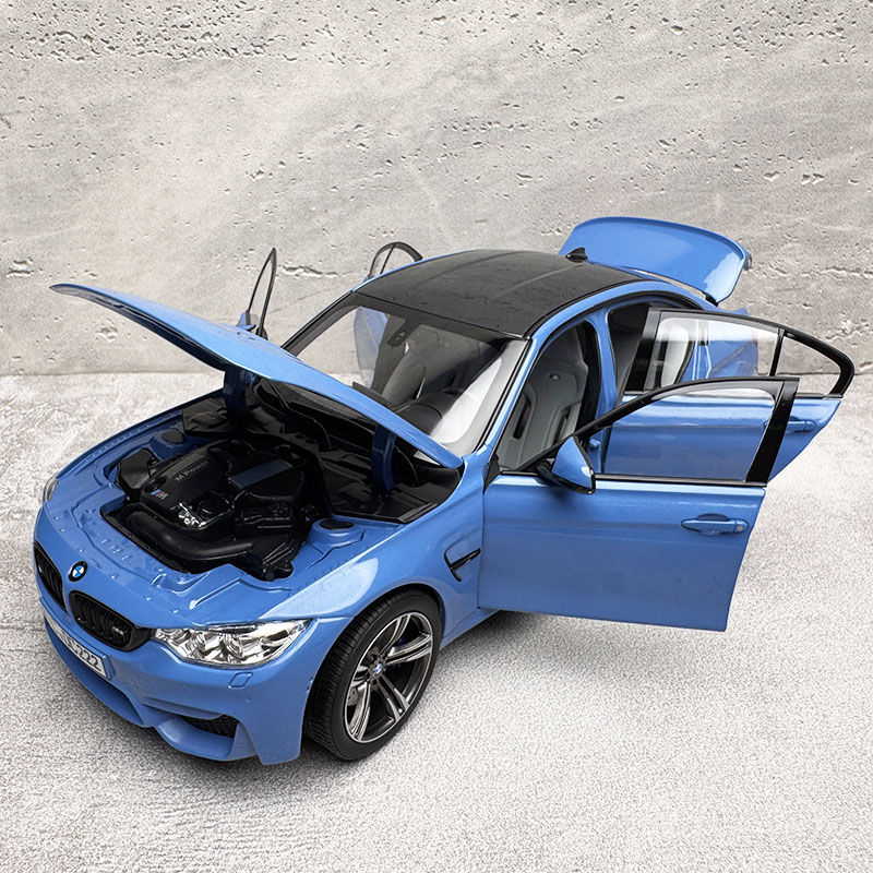 Diecast 1/18 Scale Model Car NOREV BMW M3 F80 Alloy Car Model BMW