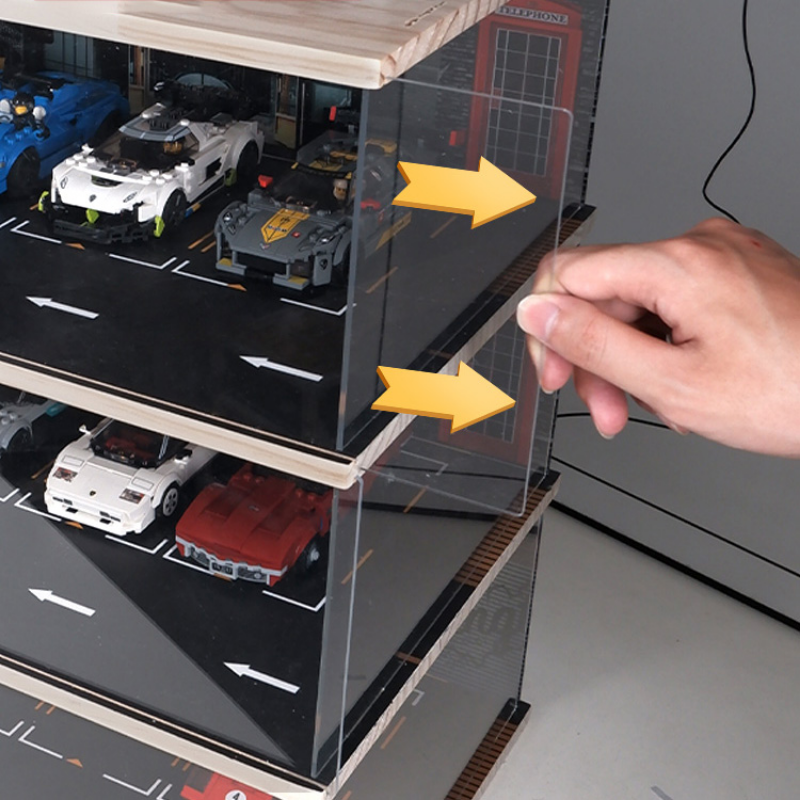 ジオラマ1 18ガレージモデルダイキャストカー1 24おもちゃの