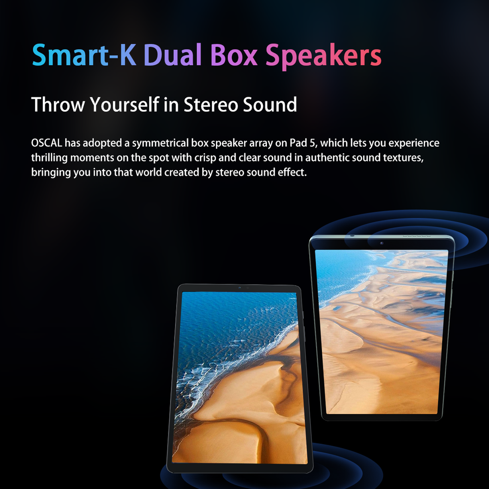 OSCAL Pad 5 Tablet PC,8.68-inch Display Unisoc T606 Octa-core ,4GB