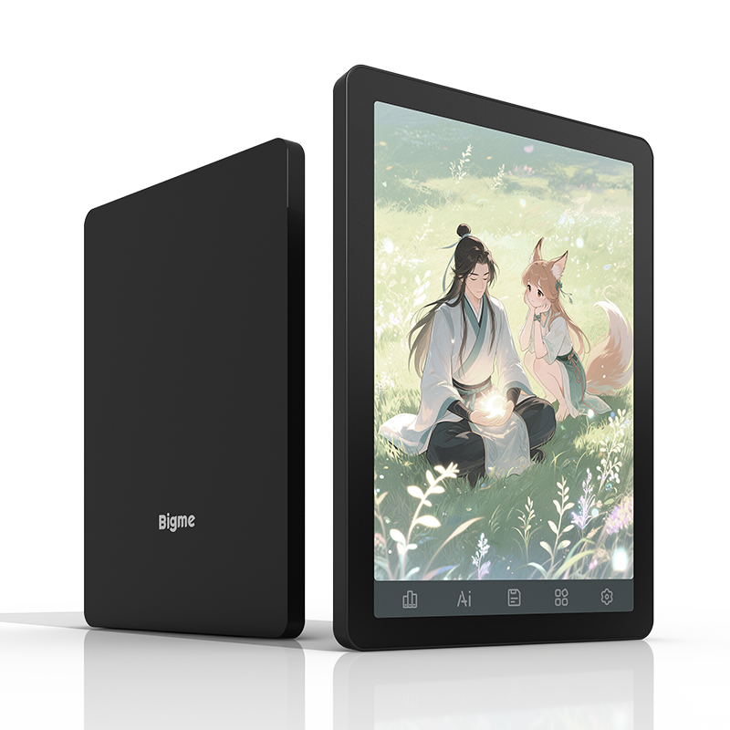 Bigme B6 電子書籍リーダー、6インチEインク電子書籍、36段階フロント