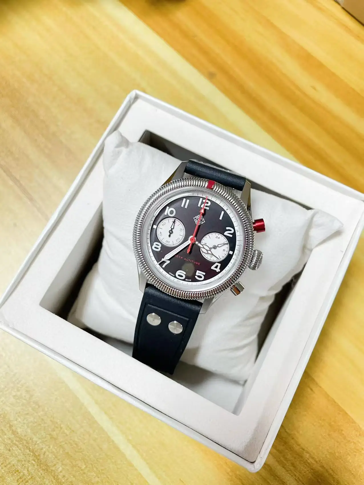 2025 New IXDAO 39mm Pilot Men Quartz Watches Peregrine Falcon