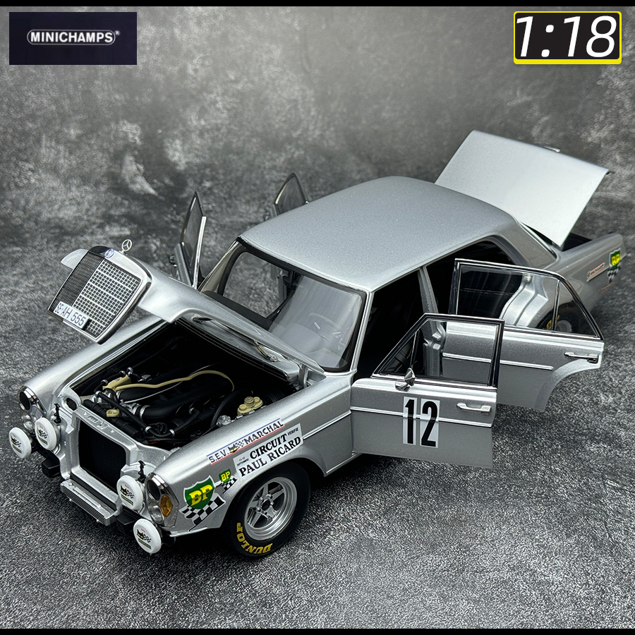 MINICHAMPS CLDC Diecast model 1:18 300SEL 6.8-1971 Classic car