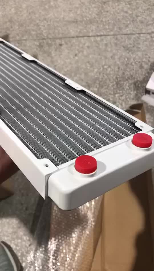 Frezemod-銅製ラジエーター120/240/360mm,水冷mod 2.7/2.9cm