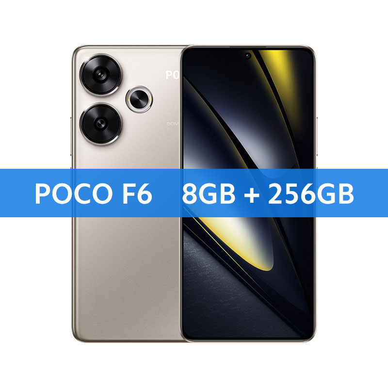 Newest POCO F6 Smartphone 256GB 512GB Snapdragon®8s Gen 3 6.67