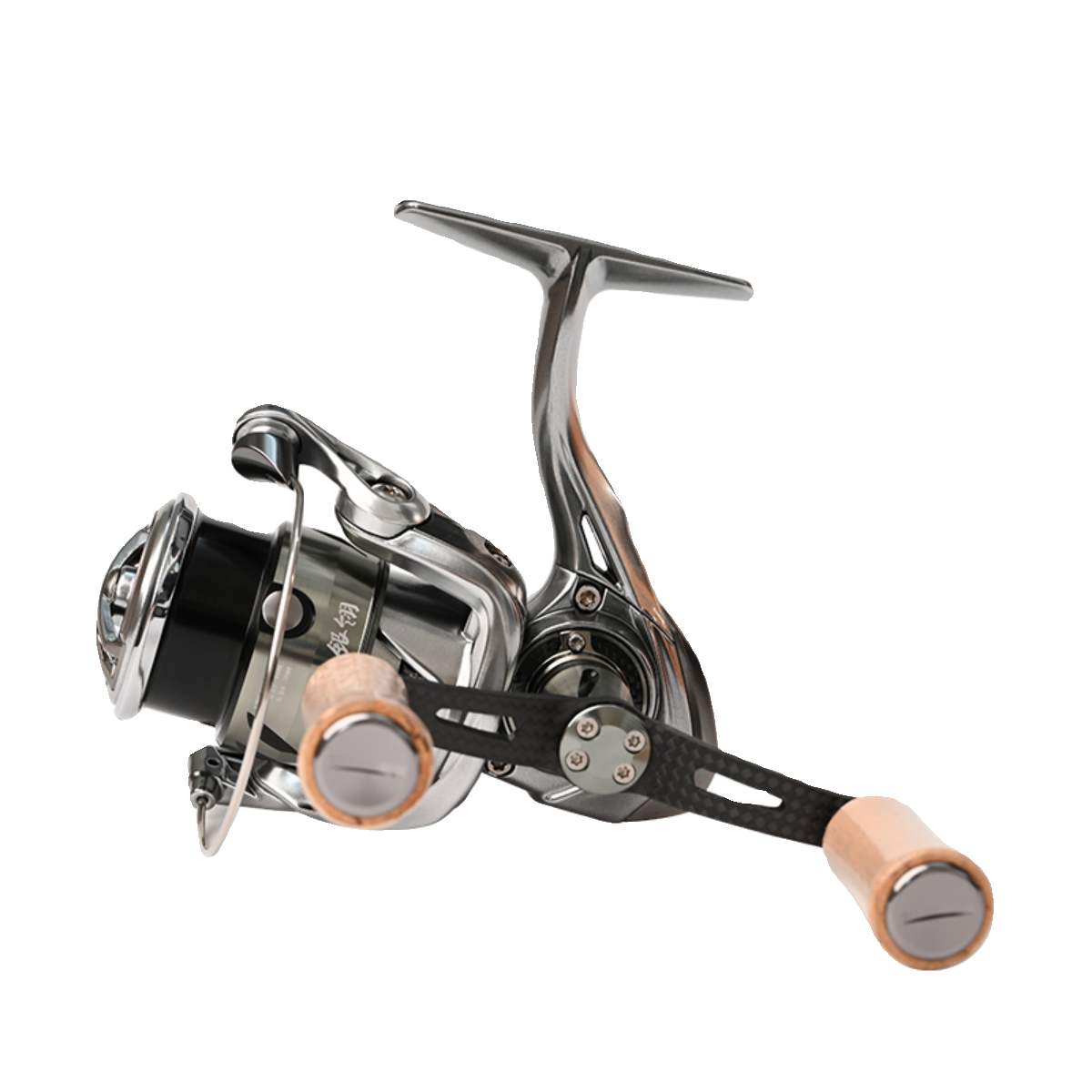 ピュア-超軽量スピニングフィッシングリール,シルバーフェザー,浅い