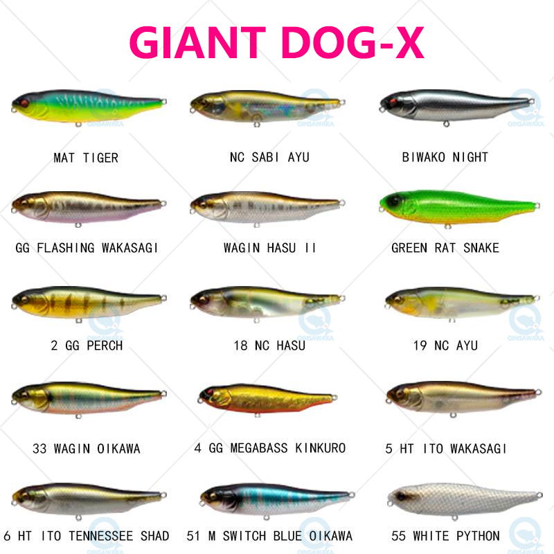 JAPAN Megabass GIANT DOG-X 98mm 14g limited color Floating FISHING