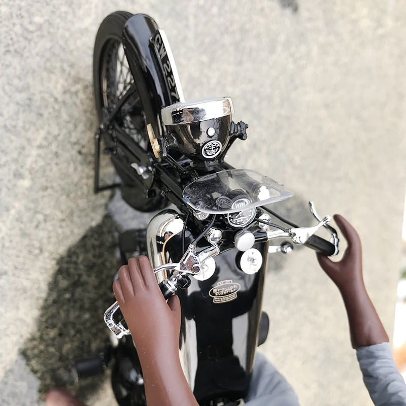 Minichamps Diecast model 1:12 1932 BROUGH SUPERIOR SS 100 T.E.