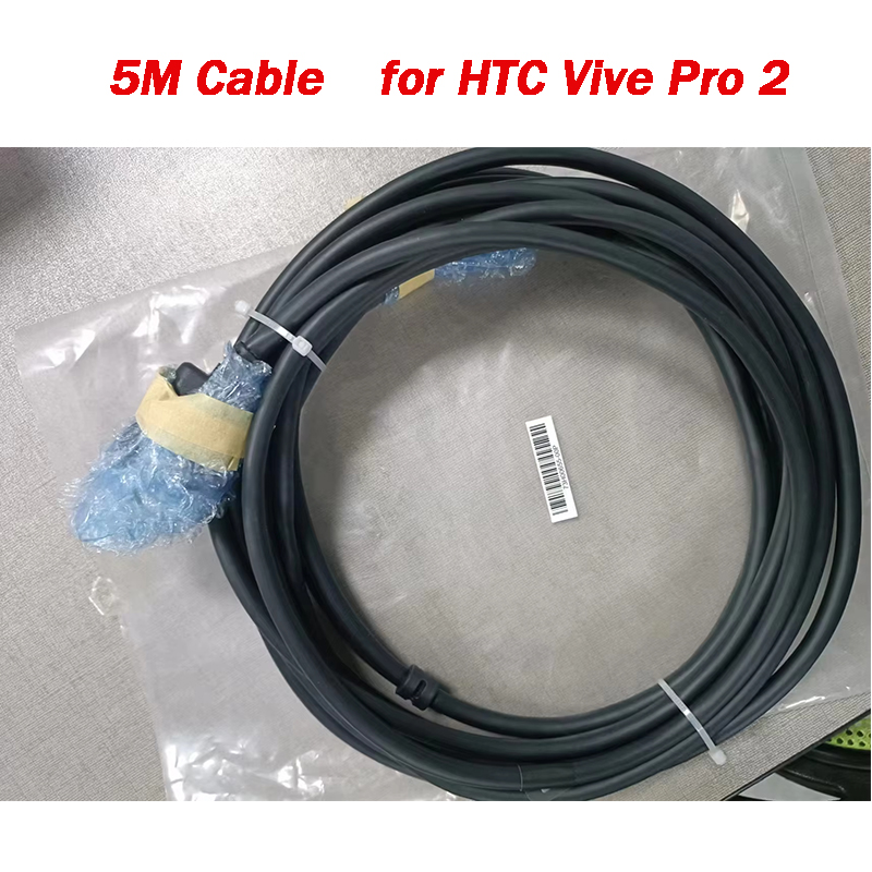 HTC Vive Pro 2 VR ヘッドセット用オリジナル 5m ケーブル - Vive Link