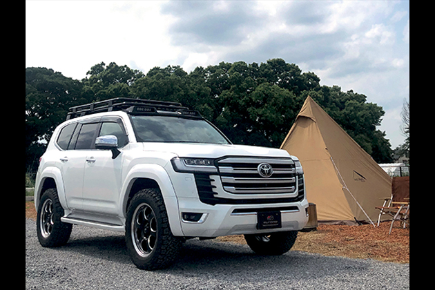 300 ランドクルーザー ELFORD ZXグレード専用40mmワイドオーバー