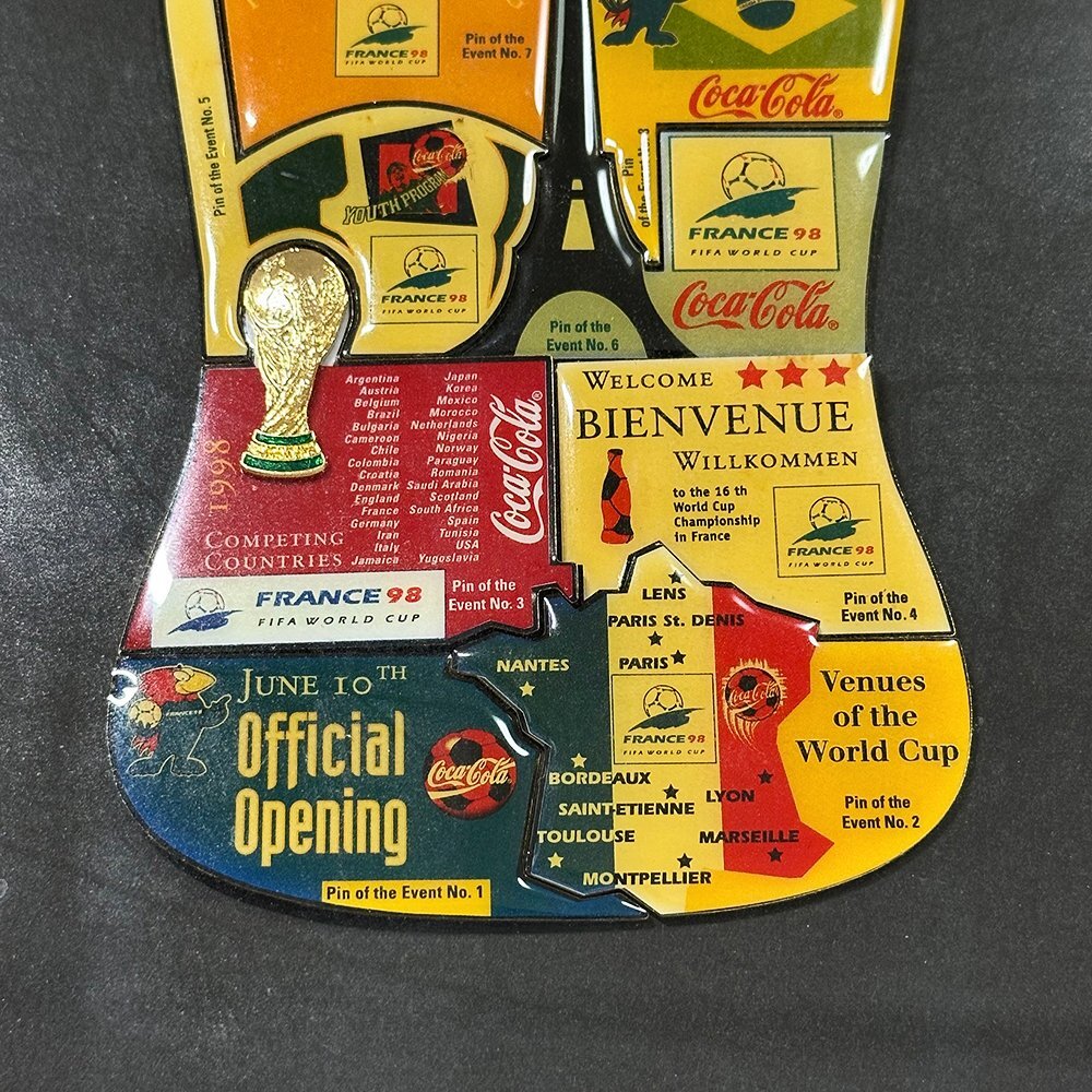 1998年 FIFA フランスワールドカップ コカ・コーラ 800セット限定