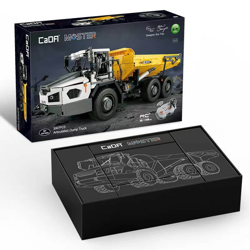 CADA Master C61054 RC Articulated Dump Truck-AFOBRICK