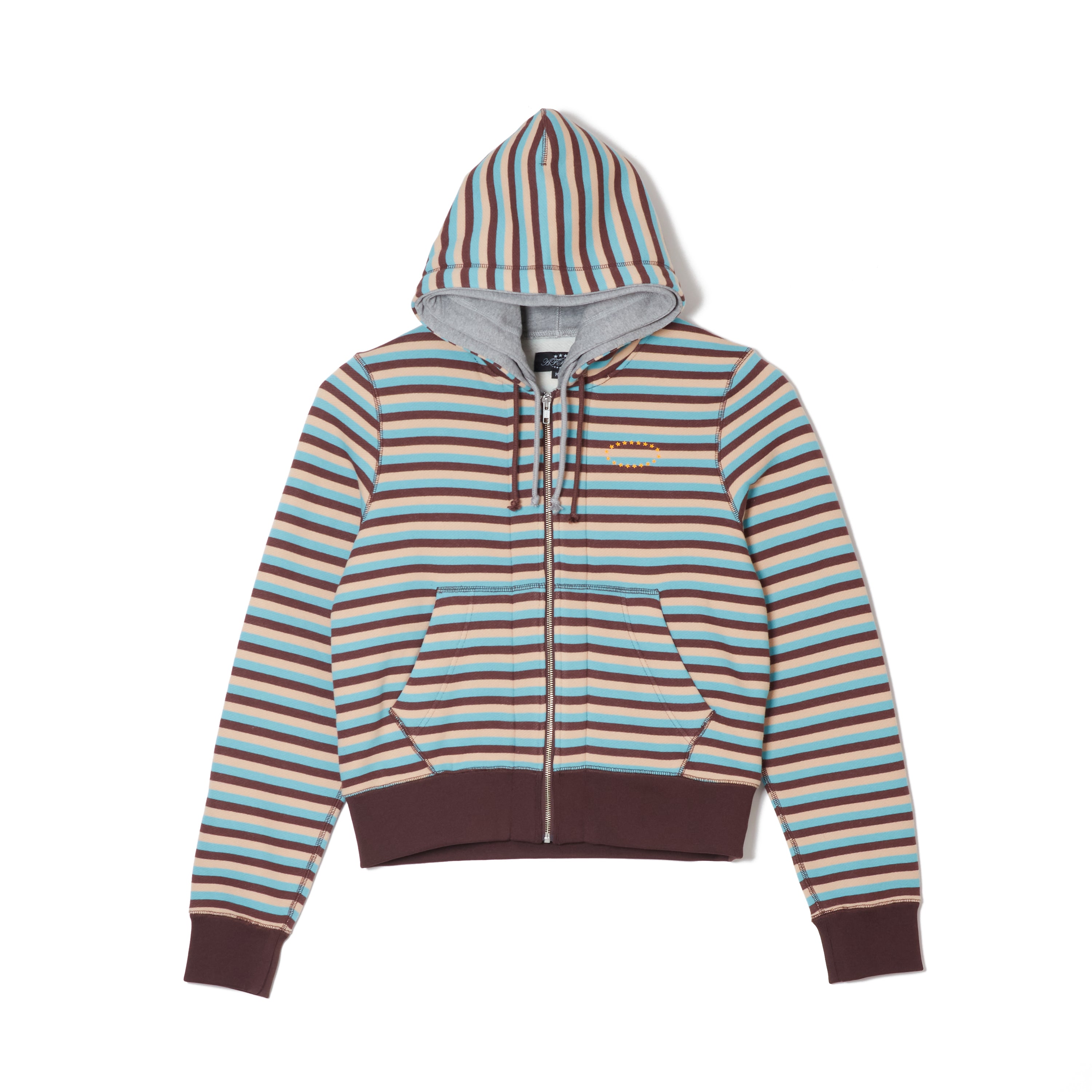 DOUBLE LAYERD ZIP UP HOODIE – AFB