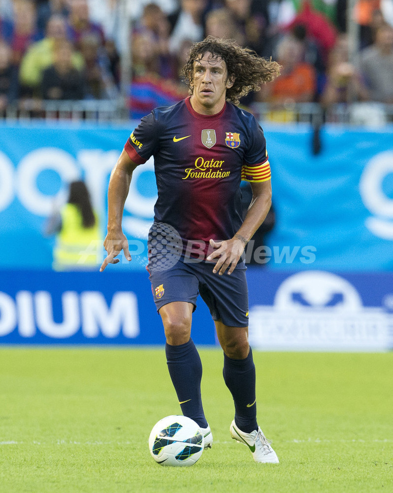 プジョル、FCバルセロナと契約延長 写真1枚 国際ニュース：AFPBB News