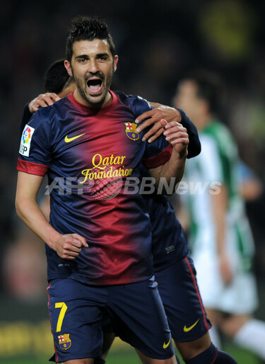 FCバルセロナのビジャが腎結石で入院 写真1枚 国際ニュース：AFPBB News